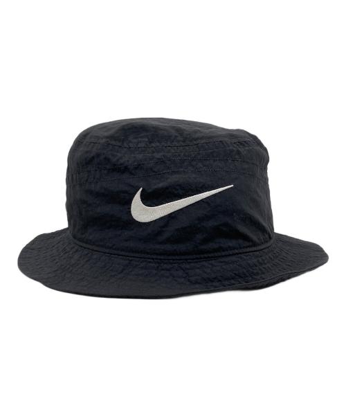 NIKE（ナイキ）NIKE (ナイキ) stussy (ステューシー) ナイロンバケットハットの古着・服飾アイテム