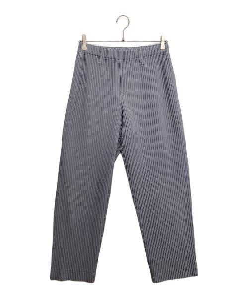 HOMME PLISSE ISSEY MIYAKE（オム プリッセ イッセイ ミヤケ）HOMME PLISSE ISSEY MIYAKE (オム プリッセ イッセイ ミヤケ) TAILORED PLEATS  パンツ グレー サイズ:1の古着・服飾アイテム