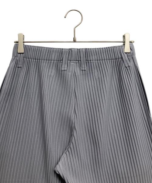 HOMME PLISSE ISSEY MIYAKE（オム プリッセ イッセイ ミヤケ）HOMME PLISSE ISSEY MIYAKE (オム プリッセ イッセイ ミヤケ) TAILORED PLEATS  パンツ グレー サイズ:1の古着・服飾アイテム