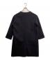 CINOH (チノ) ノーカラーウールカシミヤコート ネイビー サイズ:Free：10000円