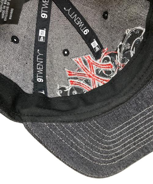New Era（ニューエラ）New Era (ニューエラ) 9TWENTY DENIM CAP ブラックの古着・服飾アイテム