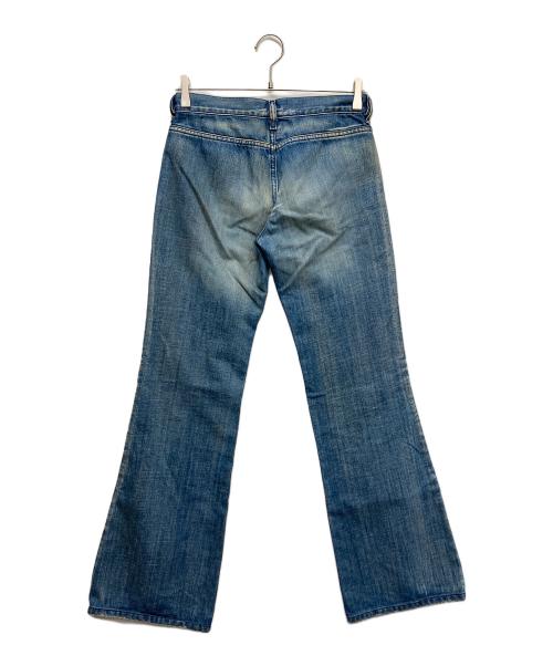 DIESEL（ディーゼル）DIESEL (ディーゼル) フレアデニムパンツ ブルー サイズ:W27の古着・服飾アイテム