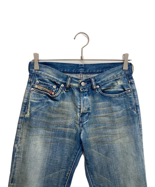 DIESEL（ディーゼル）DIESEL (ディーゼル) フレアデニムパンツ ブルー サイズ:W27の古着・服飾アイテム