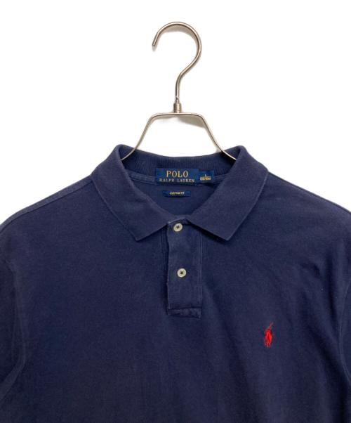POLO RALPH LAUREN（ポロ・ラルフローレン）POLO RALPH LAUREN (ポロ・ラルフローレン) ポロシャツ ネイビー サイズ:Lの古着・服飾アイテム