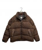 KAMIYA×NANGAカミヤ×ナンガ）の古着「コラボ Down Blouson」｜ブラウン