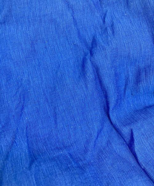 SLOBE IENA（スローブ イエナ）SLOBE IENA (スローブ イエナ) リネン混リラックススキッパーワンピース ブルー サイズ:38の古着・服飾アイテム