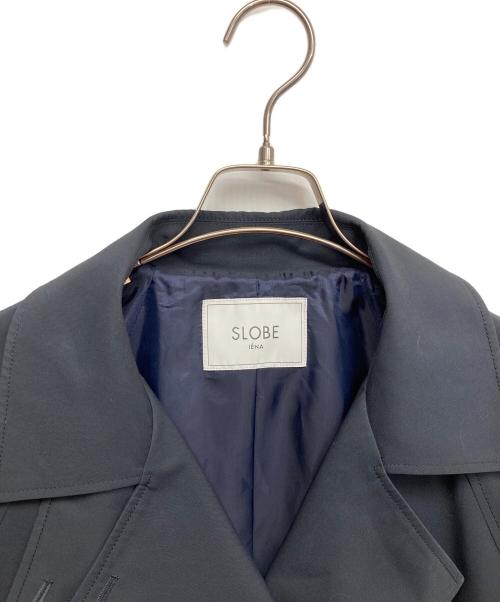 SLOBE IENA（スローブ イエナ）SLOBE IENA (スローブ イエナ) 撥水ミドルトレンチコート ネイビー サイズ:38の古着・服飾アイテム