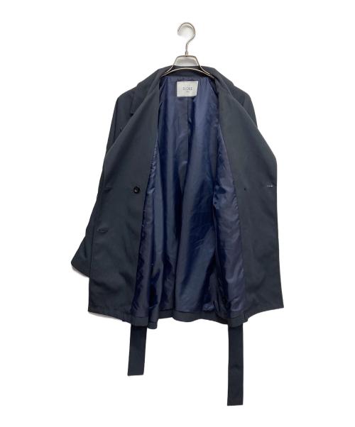 SLOBE IENA（スローブ イエナ）SLOBE IENA (スローブ イエナ) 撥水ミドルトレンチコート ネイビー サイズ:38の古着・服飾アイテム