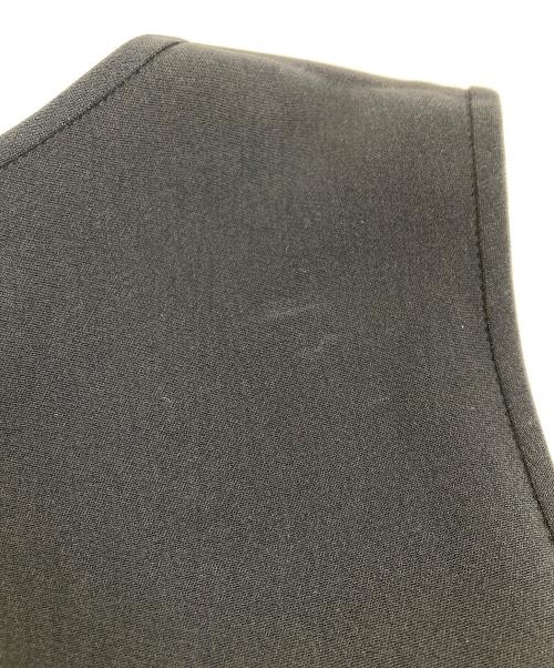 MaxMara（マックスマーラ）MaxMara (マックスマーラ) アセテートノースリーブワンピース ネイビー サイズ:42の古着・服飾アイテム