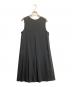 MaxMara (マックスマーラ) アセテートノースリーブワンピース ネイビー サイズ:42：8000円
