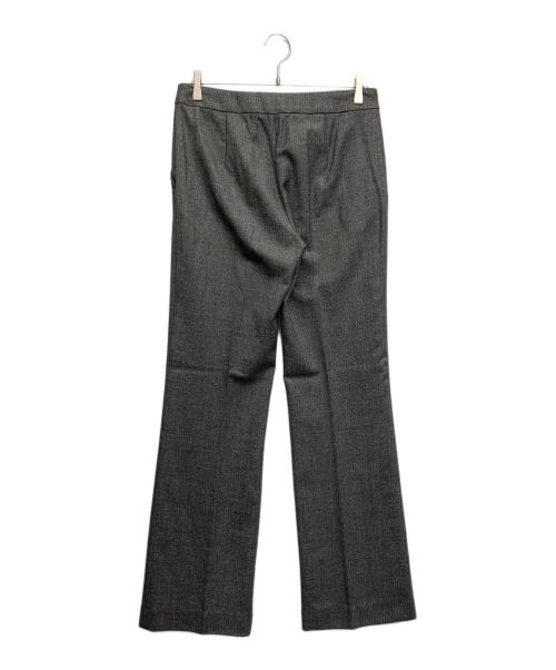 MaxMara（マックスマーラ）MaxMara (マックスマーラ) ワンタックスラックスパンツ グレー サイズ:42の古着・服飾アイテム