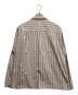 STEVEN ALAN (スティーブンアラン) C/S NEP BOX OPEN COLLAR SHIRT レッド×アイボリー サイズ:ｌ：5000円