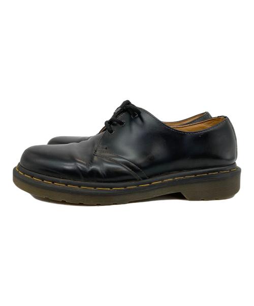 Dr.Martens（ドクターマーチン）Dr.Martens (ドクターマーチン) 3ホールレザーシューズ ブラック サイズ:UK7の古着・服飾アイテム