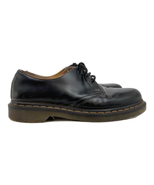 Dr.Martens（ドクターマーチン）Dr.Martens (ドクターマーチン) 3ホールレザーシューズ ブラック サイズ:UK7の古着・服飾アイテム