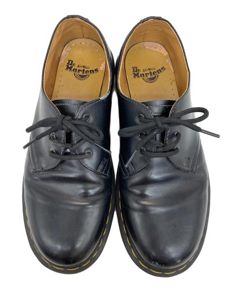 Dr.Martens（ドクターマーチン）Dr.Martens (ドクターマーチン) 3ホールレザーシューズ ブラック サイズ:UK7の古着・服飾アイテム