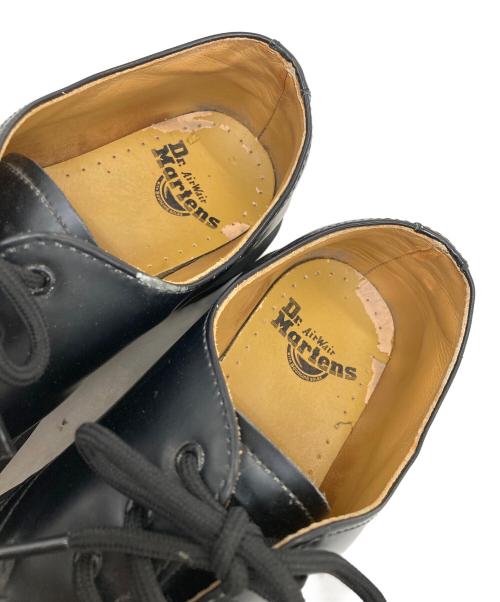 Dr.Martens（ドクターマーチン）Dr.Martens (ドクターマーチン) 3ホールレザーシューズ ブラック サイズ:UK7の古着・服飾アイテム