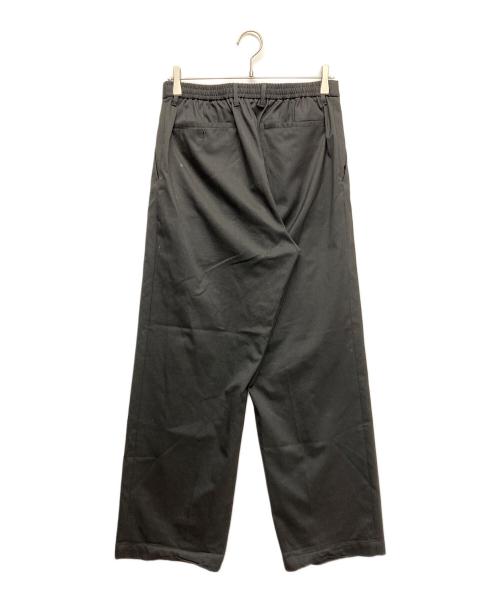MAISON SPECIAL（メゾンスペシャル）MAISON SPECIAL (メゾンスペシャル) Wool Mix Gabardine Prime Wide One-Tuck Wide Pants ブラック サイズ:01の古着・服飾アイテム