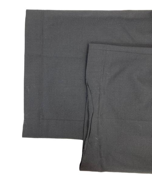 MAISON SPECIAL（メゾンスペシャル）MAISON SPECIAL (メゾンスペシャル) Wool Mix Gabardine Prime Wide One-Tuck Wide Pants ブラック サイズ:01の古着・服飾アイテム