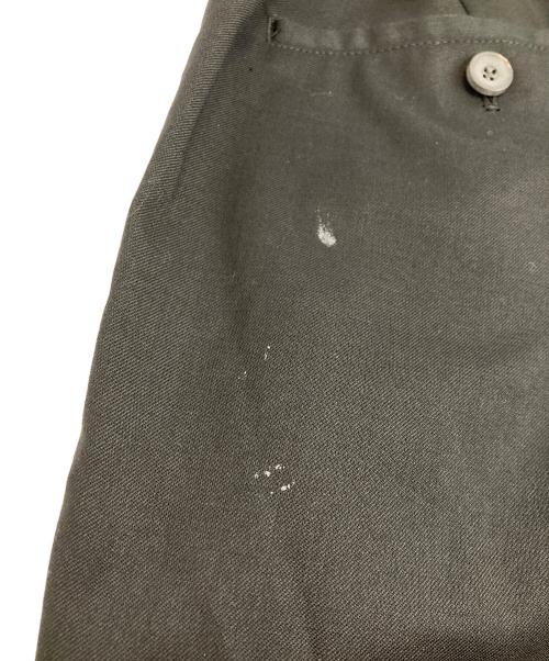 MAISON SPECIAL（メゾンスペシャル）MAISON SPECIAL (メゾンスペシャル) Wool Mix Gabardine Prime Wide One-Tuck Wide Pants ブラック サイズ:01の古着・服飾アイテム