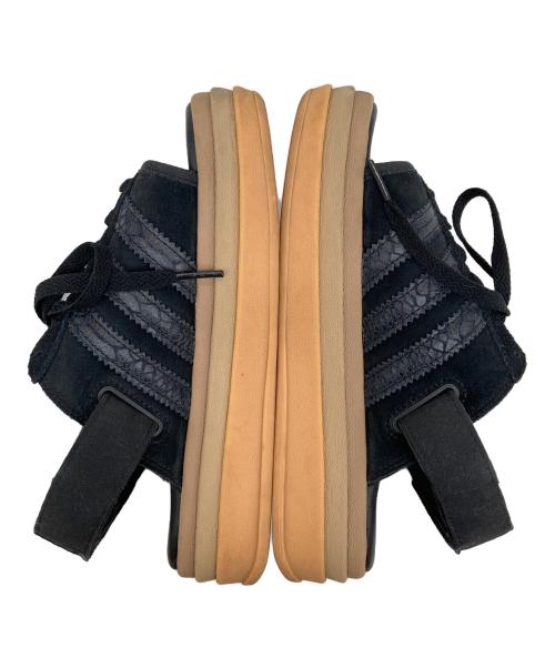 adidas（アディダス）adidas (アディダス) GAZELLE-サンダル ブラック サイズ:22.5の古着・服飾アイテム