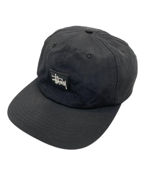 stussy（ステューシー）stussy (ステューシー) ロゴキャップ ブラックの古着・服飾アイテム