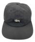 stussy (ステューシー) ロゴキャップ ブラック：5000円