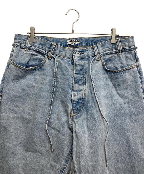 CAHLUMN（カウラム）CAHLUMN (カウラム) Selvedge Denim Pant “Baggy” インディゴ サイズ:XXLの古着・服飾アイテム