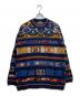 KENZO（ケンゾー）の古着「マルチカラーニット」｜ベージュ×ブルー