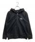 stussy（ステューシー）の古着「STOCK LOGO ZIP Hoodie」｜ブラック