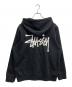 stussy (ステューシー) STOCK LOGO ZIP Hoodie ブラック サイズ:S：10000円