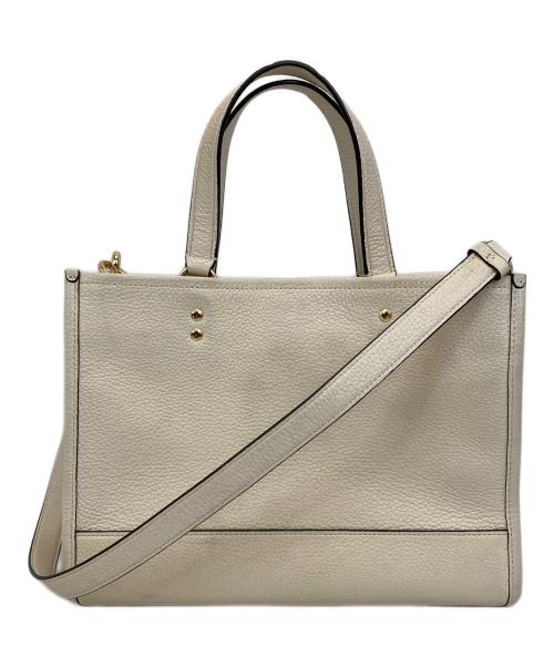COACH（コーチ）COACH (コーチ) デンプシー キャリーオール ウィズ パッチ ホワイトの古着・服飾アイテム