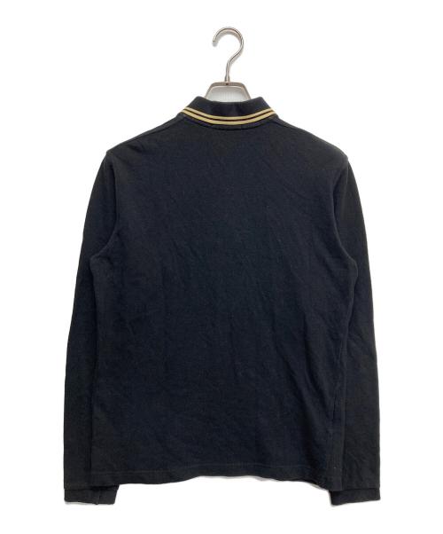 FRED PERRY（フレッドペリー）FRED PERRY (フレッドペリー) ロングスリーブポロシャツ ブラック サイズ:38の古着・服飾アイテム