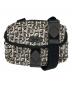 KENZO（ケンゾー）の古着「JACQUARD MINI  CROSSBODY BAG」｜ブラック