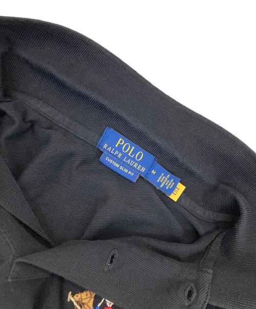 POLO RALPH LAUREN（ポロ・ラルフローレン）POLO RALPH LAUREN (ポロ・ラルフローレン) ビッグポニーポロシャツ ブラック サイズ:Mの古着・服飾アイテム