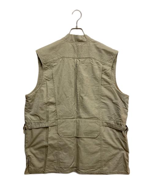 Eddie Bauer（エディーバウアー）Eddie Bauer (エディーバウアー) フィッシングベスト ベージュ サイズ:Mの古着・服飾アイテム