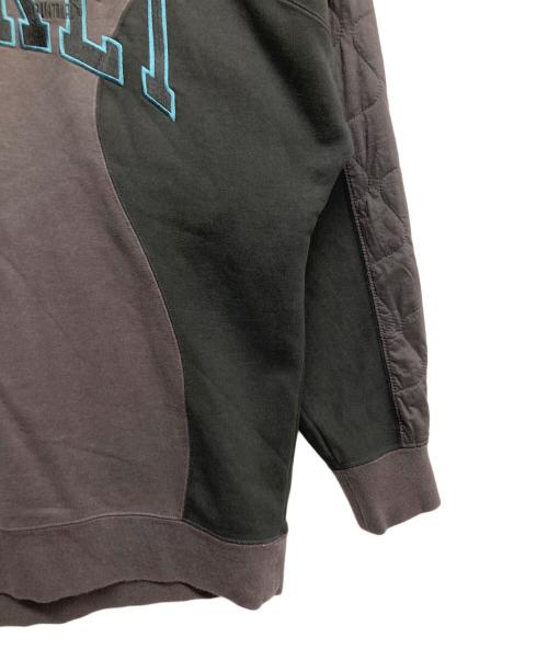 PUMA（プーマ）PUMA (プーマ) Market (マーケット) 切り替えクルーネックスウェット ブラック サイズ:Mの古着・服飾アイテム