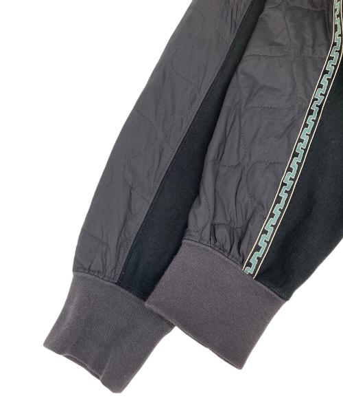 PUMA（プーマ）PUMA (プーマ) Market (マーケット) 切り替えクルーネックスウェット ブラック サイズ:Mの古着・服飾アイテム