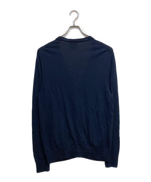 BROOKS BROTHERS（ブルックスブラザーズ）BROOKS BROTHERS (ブルックスブラザーズ) メリノウールカーディガン ネイビー サイズ:Lの古着・服飾アイテム