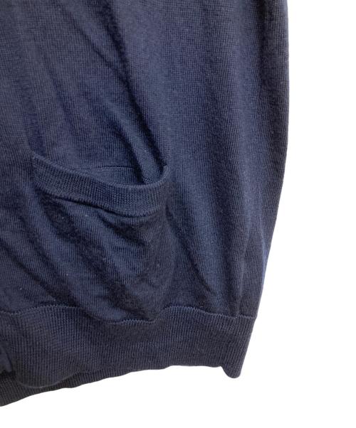 BROOKS BROTHERS（ブルックスブラザーズ）BROOKS BROTHERS (ブルックスブラザーズ) メリノウールカーディガン ネイビー サイズ:Lの古着・服飾アイテム