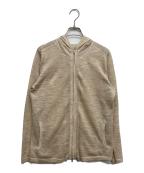 ARTISANアルチザン）の古着「シアーリネンパーカー」｜ベージュ