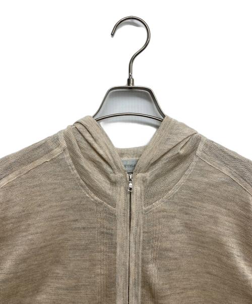 ARTISAN（アルチザン）ARTISAN (アルチザン) シアーリネンパーカー ベージュ サイズ:Mの古着・服飾アイテム