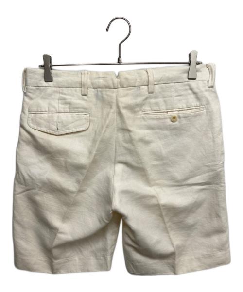 POLO RALPH LAUREN（ポロ・ラルフローレン）POLO RALPH LAUREN (ポロ・ラルフローレン) リネンショーツ ホワイト サイズ:W30の古着・服飾アイテム