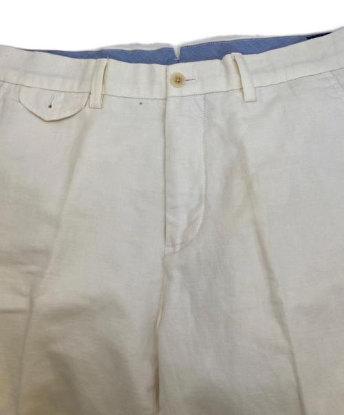 POLO RALPH LAUREN（ポロ・ラルフローレン）POLO RALPH LAUREN (ポロ・ラルフローレン) リネンショーツ ホワイト サイズ:W30の古着・服飾アイテム