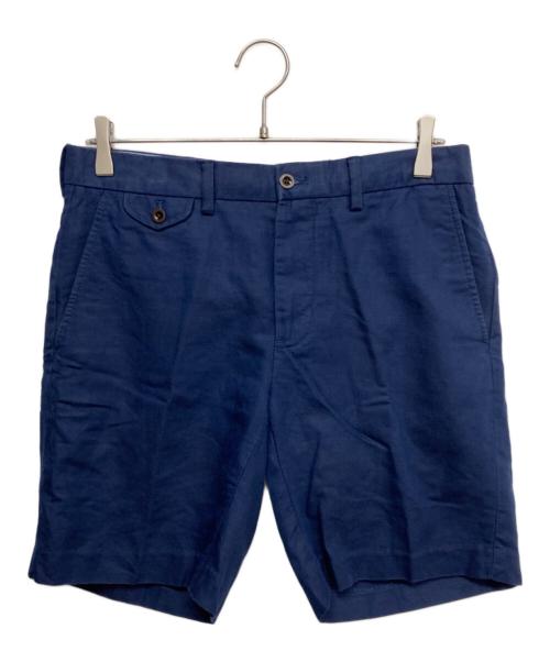 POLO RALPH LAUREN（ポロ・ラルフローレン）POLO RALPH LAUREN (ポロ・ラルフローレン) リネンショーツ ネイビー サイズ:30の古着・服飾アイテム
