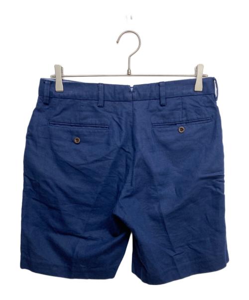 POLO RALPH LAUREN（ポロ・ラルフローレン）POLO RALPH LAUREN (ポロ・ラルフローレン) リネンショーツ ネイビー サイズ:30の古着・服飾アイテム