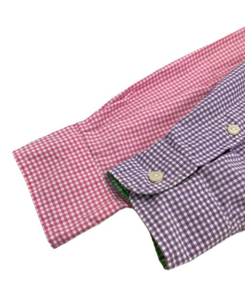 POLO RALPH LAUREN（ポロ・ラルフローレン）POLO RALPH LAUREN (ポロ・ラルフローレン) パッチワークBDシャツ マルチカラー サイズ:Mの古着・服飾アイテム