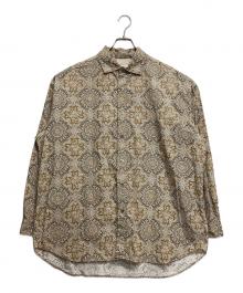 IROQUOIS（イロコイ）の古着「総柄ペイズリーシャツ」｜ベージュ