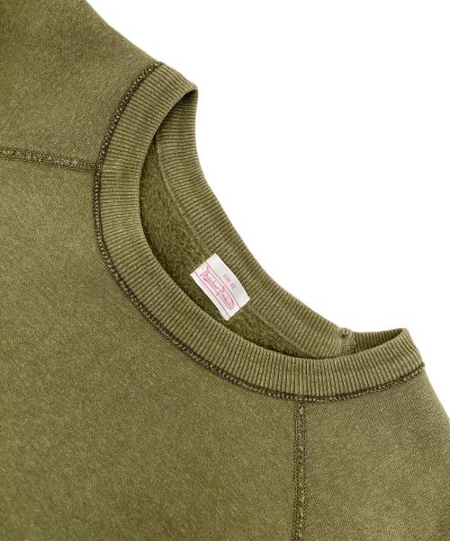 BUTCHER PRODUCTS（ブッチャープロダクツ）BUTCHER PRODUCTS (ブッチャープロダクツ) ラグランスウェット グリーン サイズ:46の古着・服飾アイテム