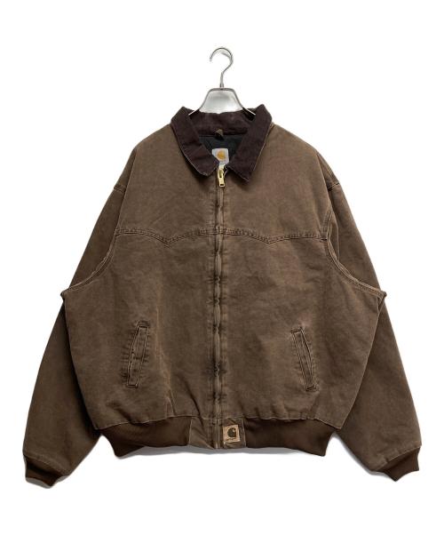 CarHartt（カーハート）CarHartt (カーハート) サンタフェジャケット ブラウン サイズ:肩幅63 - 身幅84‐着丈72の古着・服飾アイテム