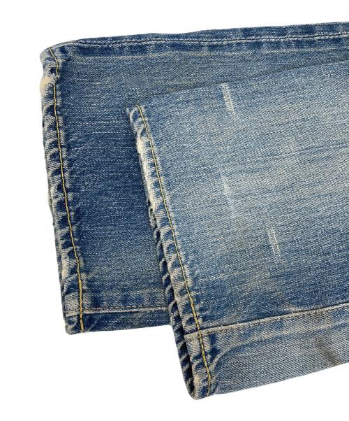 Hysteric Glamour（ヒステリックグラマー）Hysteric Glamour (ヒステリックグラマー) スタッズ小窓ダメージデニムパンツ インディゴ サイズ:30の古着・服飾アイテム